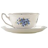 English Forget Me Not Cup and Saucer