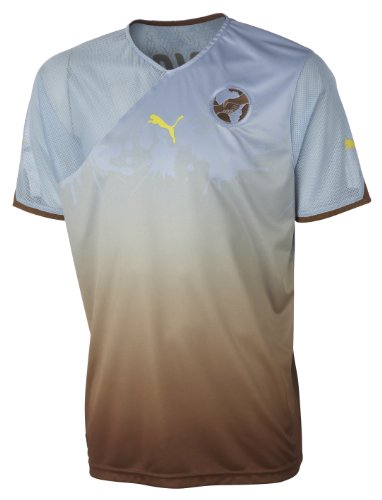 PUMA Herren Afrika Einheits-Drittshirt Replica, powder blue-puma africa, L, 736946 01 Preisvergleich