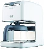 Kenwood CM 300 Blanc-Serie / Kaffeemaschine / 6 Tassen / Wei&szlig;-edelstahl