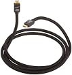 AmazonBasics C�ble HDMI tress� avec prise Ethernet 2 m