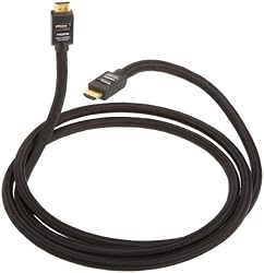 AmazonBasics High Speed HDMI Cable with Ethernet - Braided (6.5 Feet / 2 Meters)