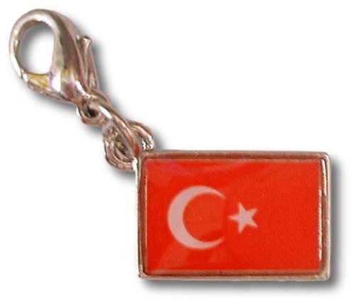 NATIONALFLAG 国旗柄ファスナーホルダー トルコ共和国 07153-6