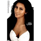 Professionally Framed Kim Kardashian Television Poster Print - 22x34 with RichAndFramous Black Wood Frame