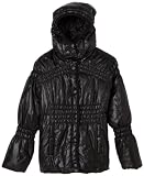 Weatherproof Girls 7-16 Romance Cire Quilt With Ruching Details Hoodie