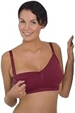 Carriwell - CW300335L - Soutien Gorge d'Allaitement Clips - Bordeaux - Large
