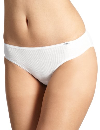 Skiny Damen Slip SKINY Essentials Rib Women / 4332 Da. Rio Slip, Gr. 42, Wei&szlig; (0500 WHITE) Preisvergleich