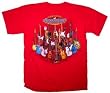Guitar T-shirt Life Is Full of Important Choices Red-XL