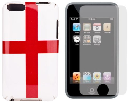 LUPO Iphone 3G, 3GS Plastic Case & Screen Protector English Flag (Flag of England, St Georges Cross)