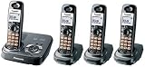 Panasonic Dect 6.0 Expandable Digital Cordless Answering System - 4 Handset System (KX-TG9334T)
