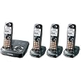 Panasonic Dect 6.0 Expandable Digital Cordless Answering System - 4 Handset System (KX-TG9334T)