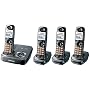 Panasonic Dect 6.0 Expandable Digital Cordless Answering System - 4 Handset System (KX-TG9334T)