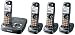 Panasonic Dect 6.0 Expandable Digital Cordless Answering System - 4 Handset System (KX-TG9334T)