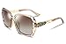 FEISEDY Classic Polarized Women Sunglasses Sparkling Composite Frame B2289