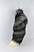 Extra Large Silver Fox Tail Natural Color 20