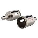 uxcell　ホールソー ガラス　陶器　カッティング　2個 22mmの穴