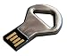 AMP 8GB Chrome Key Shaped USB Flash Drive