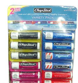 Buy Chapstick 12ct Asst Blistered On A Card Lip Relief