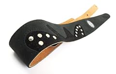 Black 'Suede Series' Suede Guitar Strap for Electric/Acoustic/Bass Guitar