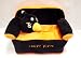 Black Angry Bird Plush Tissue Box Cover