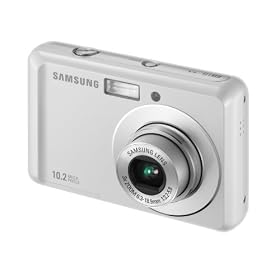 Samsung ES15 Digital Camera - White (10MP, 3x Optical Zoom) 2.5 inch LCD