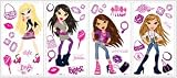 Magnificent Peel & Stick By RoomMates Bratz Wall Decals TARGET ONLY