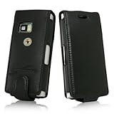 BoxWave Designio Leather Nokia X6 Case (Vertical Flip Cover)