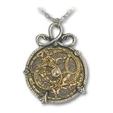 Anguistralobe Alchemy Gothic Astrolabe Pendant Necklace