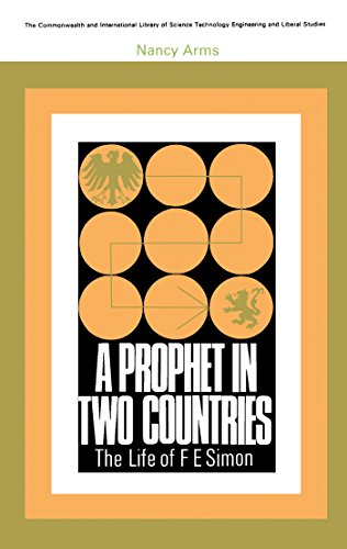 A Prophet in Two Countries: The Life of F. E. Simon