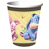 Baby Pooh and Friends 9 oz. Paper Cups (8) Party Supplies