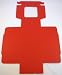 Red Cupcake Box With Window Packs Of 10 Image #3 Red Cupcake Box With Window Packs Of 10 Image #3