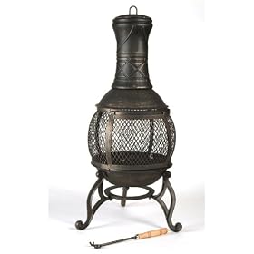 Aztec Wood Burning Outdoor Fireplace 30175