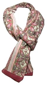 Anokhi 100% Cotton Voile Rose Mosiac Fashion Scarf *New for Spring