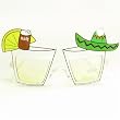Tequila Shot Drink Frat Party Costume Gag Sunglasses