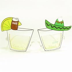 Tequila Shot Drink Frat Party Costume Gag Sunglasses