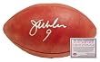 Jim McMahon Chicago Bears NFL Hand Signed Football