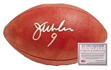 Jim McMahon Chicago Bears NFL Hand Signed Football
