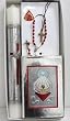 Confirmation Gift Set - Boy - Rosary - CNB Candle - Keepsake - Bible - Pin