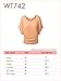 LL WT742 Women's Versatile Casual Short Sleeve Dolman Top – Loose Fit Boat Neck M Black