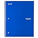 Five Star Spiral Notebook + Study App, 1 Subject, College Ruled Paper, 8-1/2