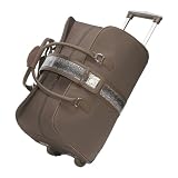 Diane Von Furstenberg R2 Snake Wheeled Duffle