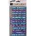 EK Sticko Stickers Label Lingo Birthday