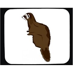 Mauspad mit der Grafik: Raubtier, Wirbeltiere, Frettchen, mustelid, Tier, Europ�er zu sein, Wiesel, wild, S�ugetier