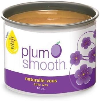 Plum Smooth Strip Wax Naturelle' Vous 16oz
