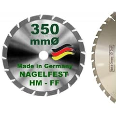 HM S�geblatt 350 x 30 mm NAGELFEST FF Hartmetall FSP Kreiss�geblatt 350mm f�r Bauholz Brennholz Schalholz Leimholz zum S�gen mit Wipps�ge Tischkreiss�ge Kreiss�ge Kapps�ge Brennholzs�ge Tischs�ge