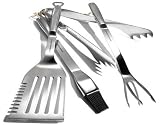 Strathwood Forged Stainless Steel 4-Piece BBQ Tool Set