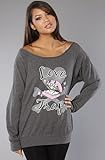 tokidoki The Love Trap Sweatshirt,Sweatshirts for Women, Medium,Dark Gray