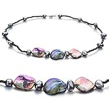 Ashley Black 2-9mm A Freshwater Pearl Necklace