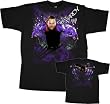 WWE Wrestling Jeff Hardy Circle Scratches Black T-shirt Tee