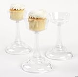 Clear Cupcake Pedestals (1 dz)