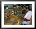 Leon Jimenes Cigar Factory, Town of Santiago, Saint Domingue (Santo Domingo), Dominican Republic Framed Art Poster Print by Bruno Barbier, 31x25